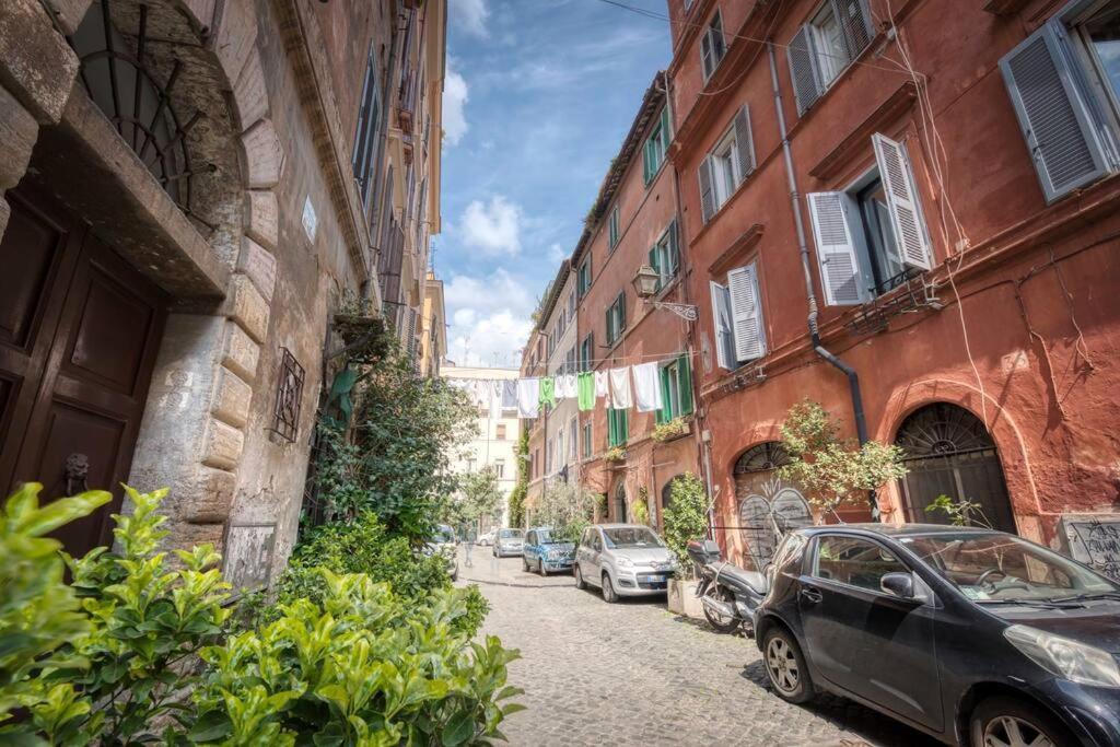 Shabby Apartment @Trastevere Rom Exteriör bild