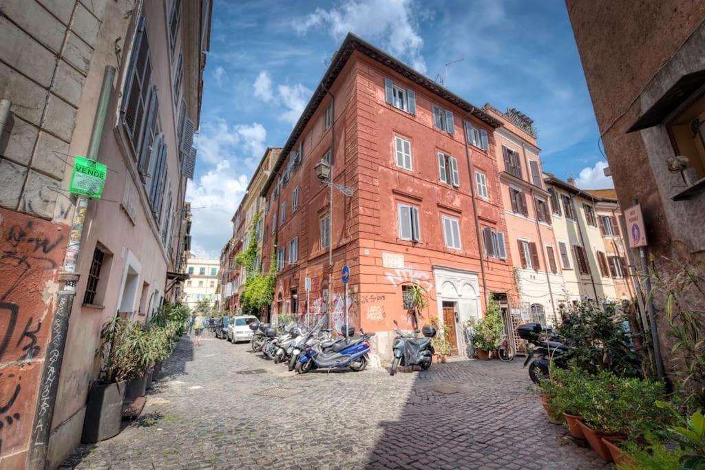Shabby Apartment @Trastevere Rom Exteriör bild